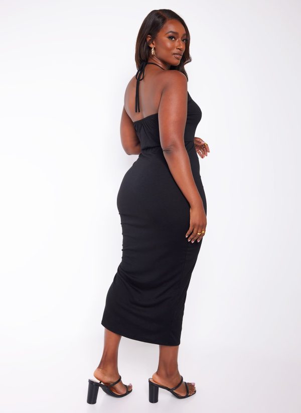 ruched maxi bodycon dress Sky High Ruched Maxi Bodycon Dress