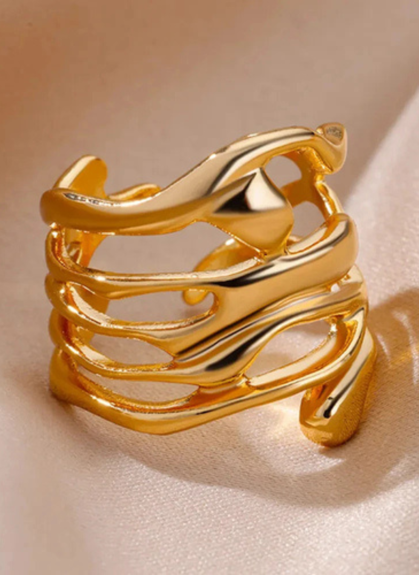 Liquid Metal Adjustable Ring