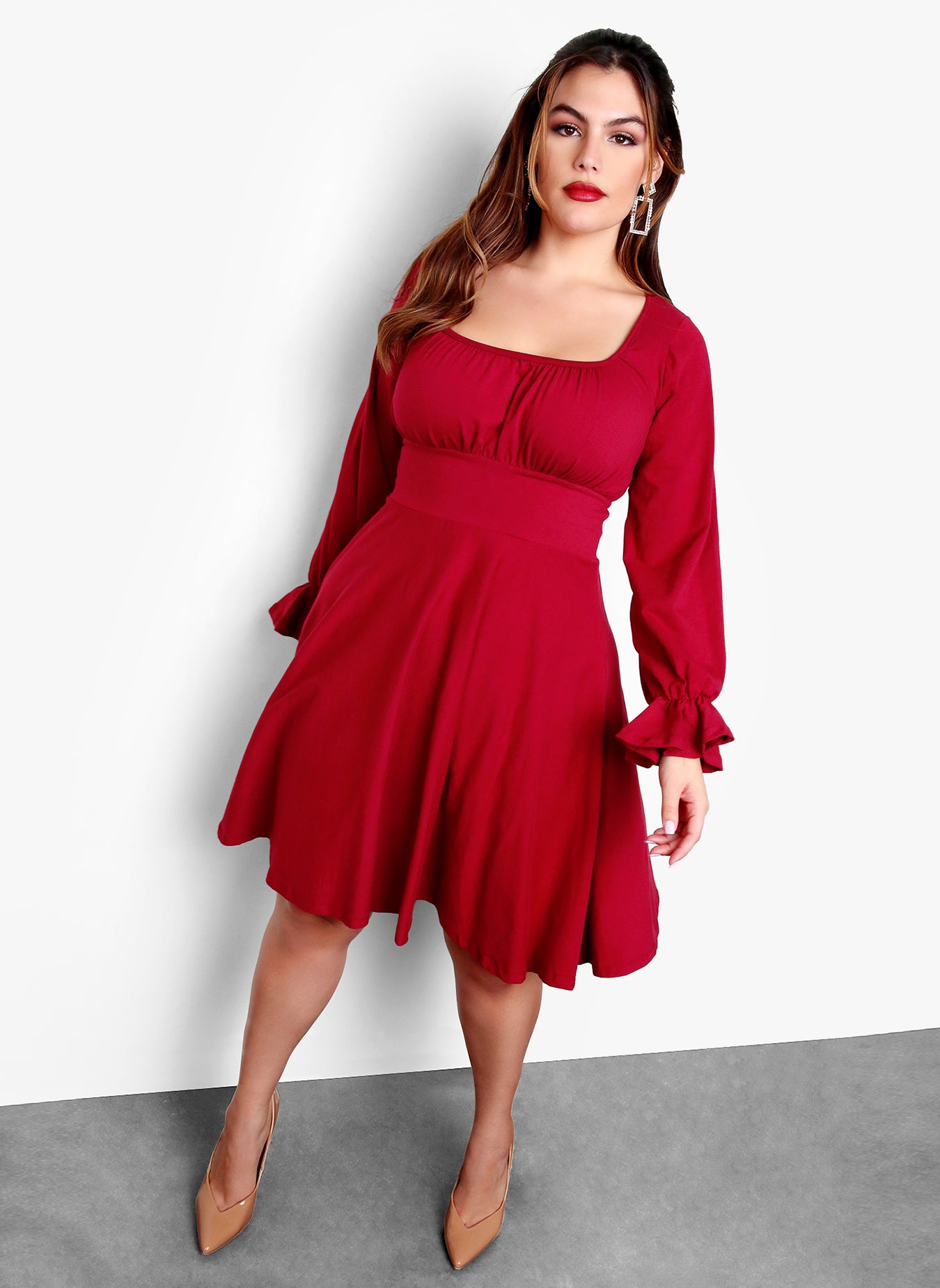 rebdolls red dress Rebdolls Wonderland Midi Dress NWT Size 3X