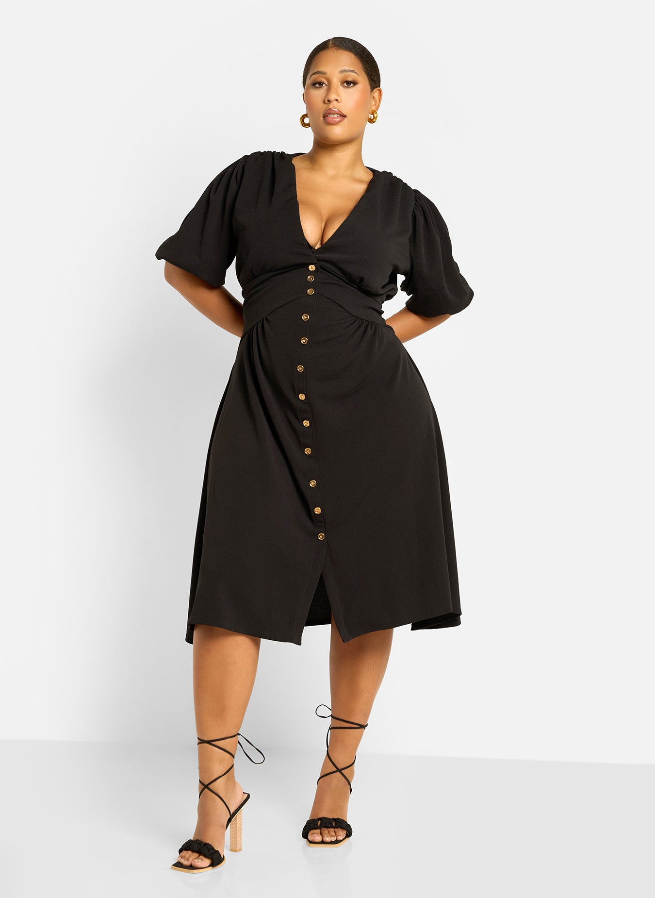 skater midi dress with sleeves Burgundy Jersey Long Sleeve Skater Midi Dress