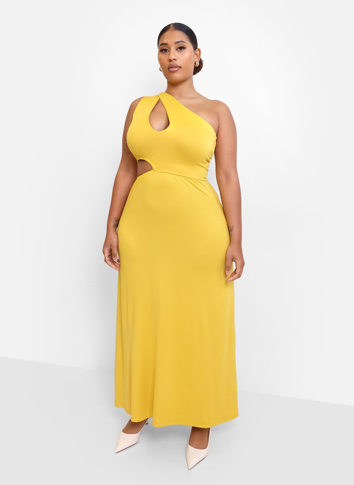 blue velvet maxi dress Blue Strapless High Slit Draped Velvet Gown