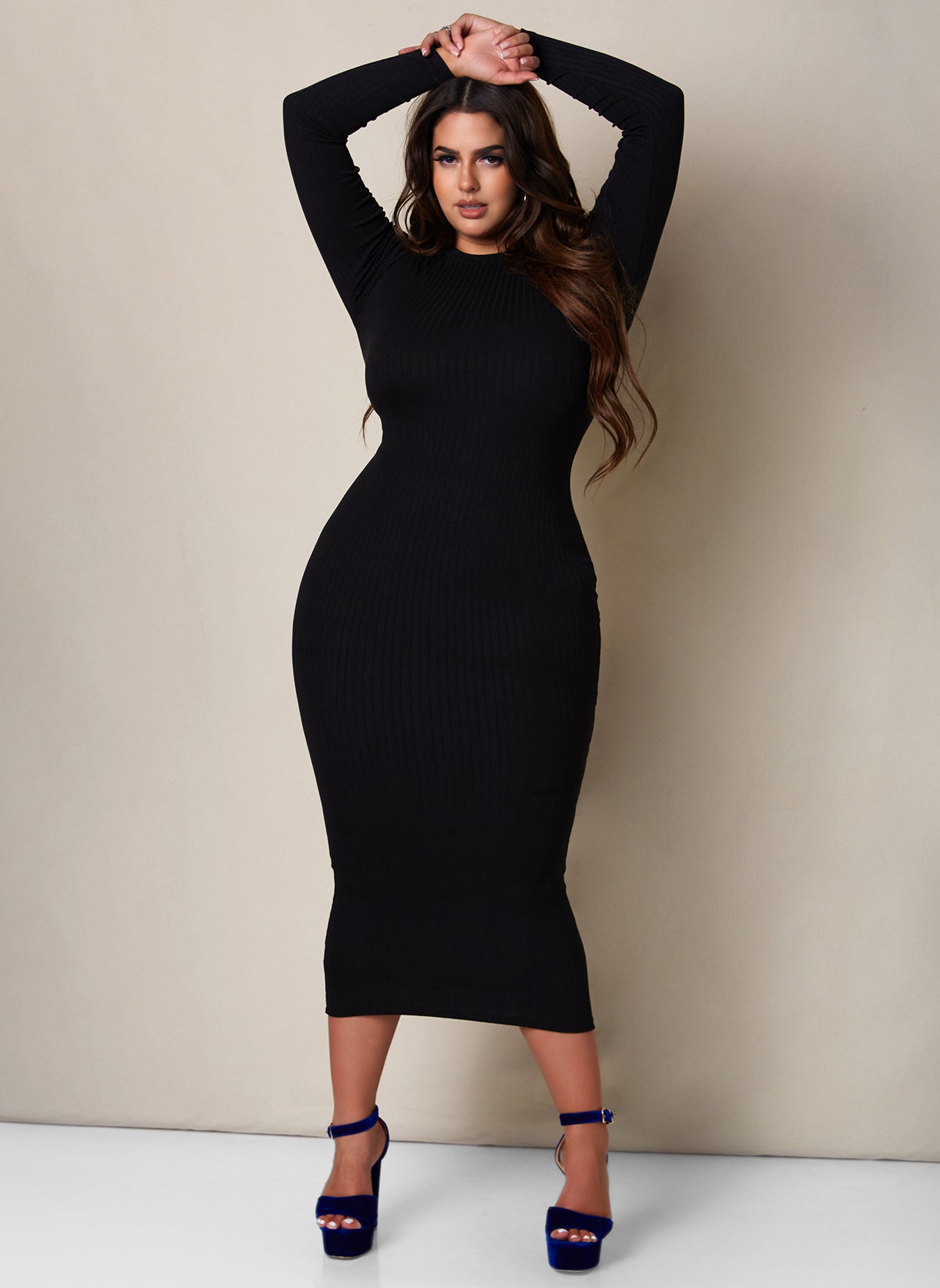 plunging neckline bodycon dress KissProm Cobalt Blue Plunge V Short with Puff Sleeves, Blue / 0 ruched bodice handmade corsage Pay With:325 Qs (Silkroll Fee: $8.13) Adorable baby girl dress